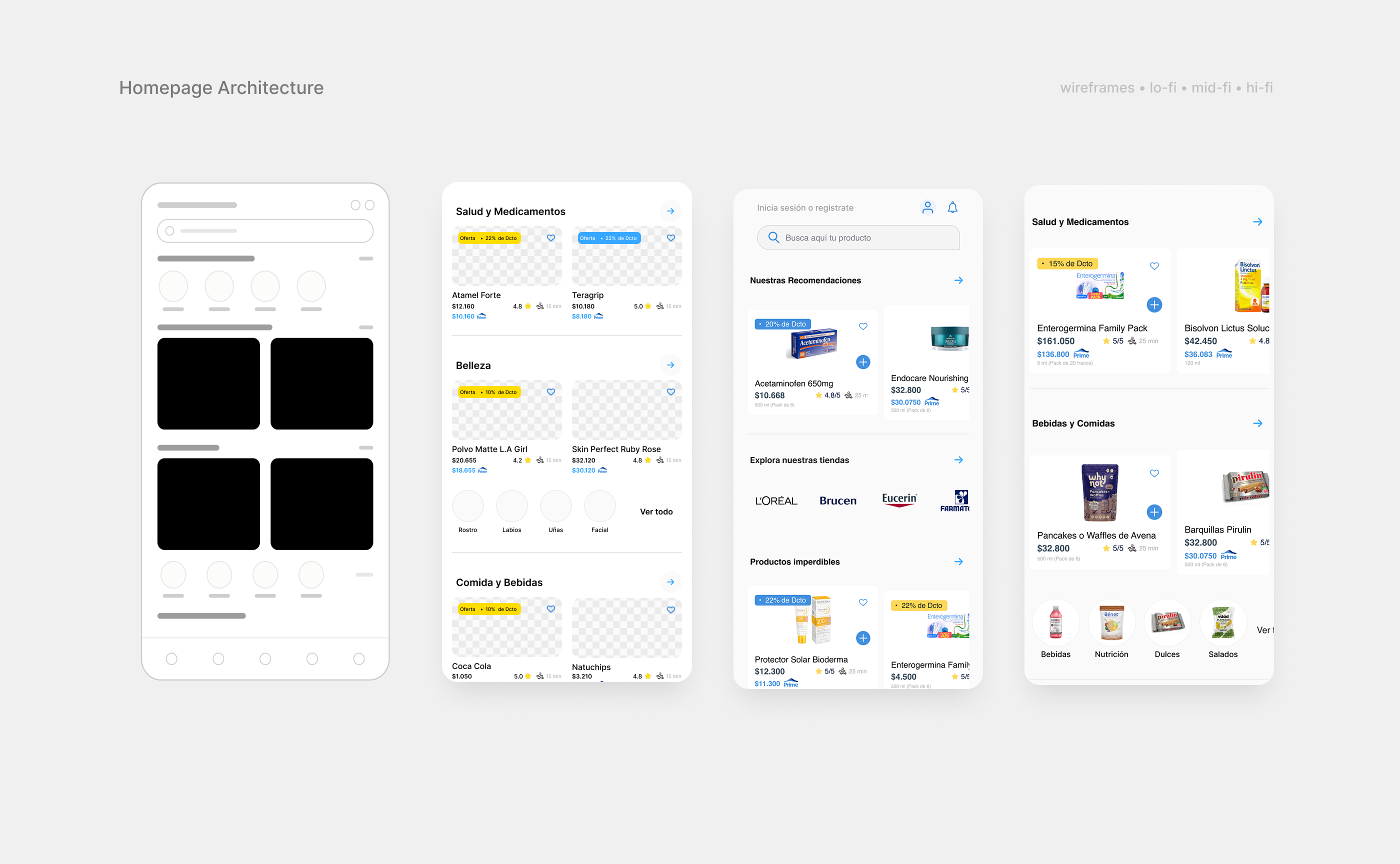 Home app mockup