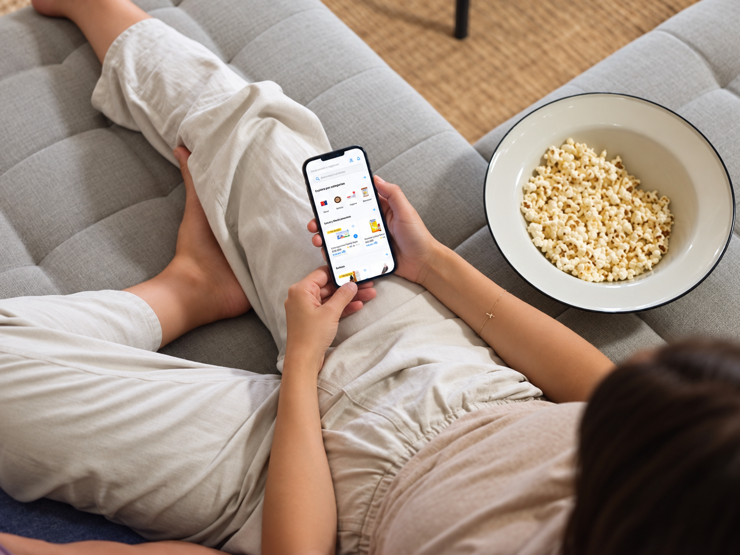 Women using the app
