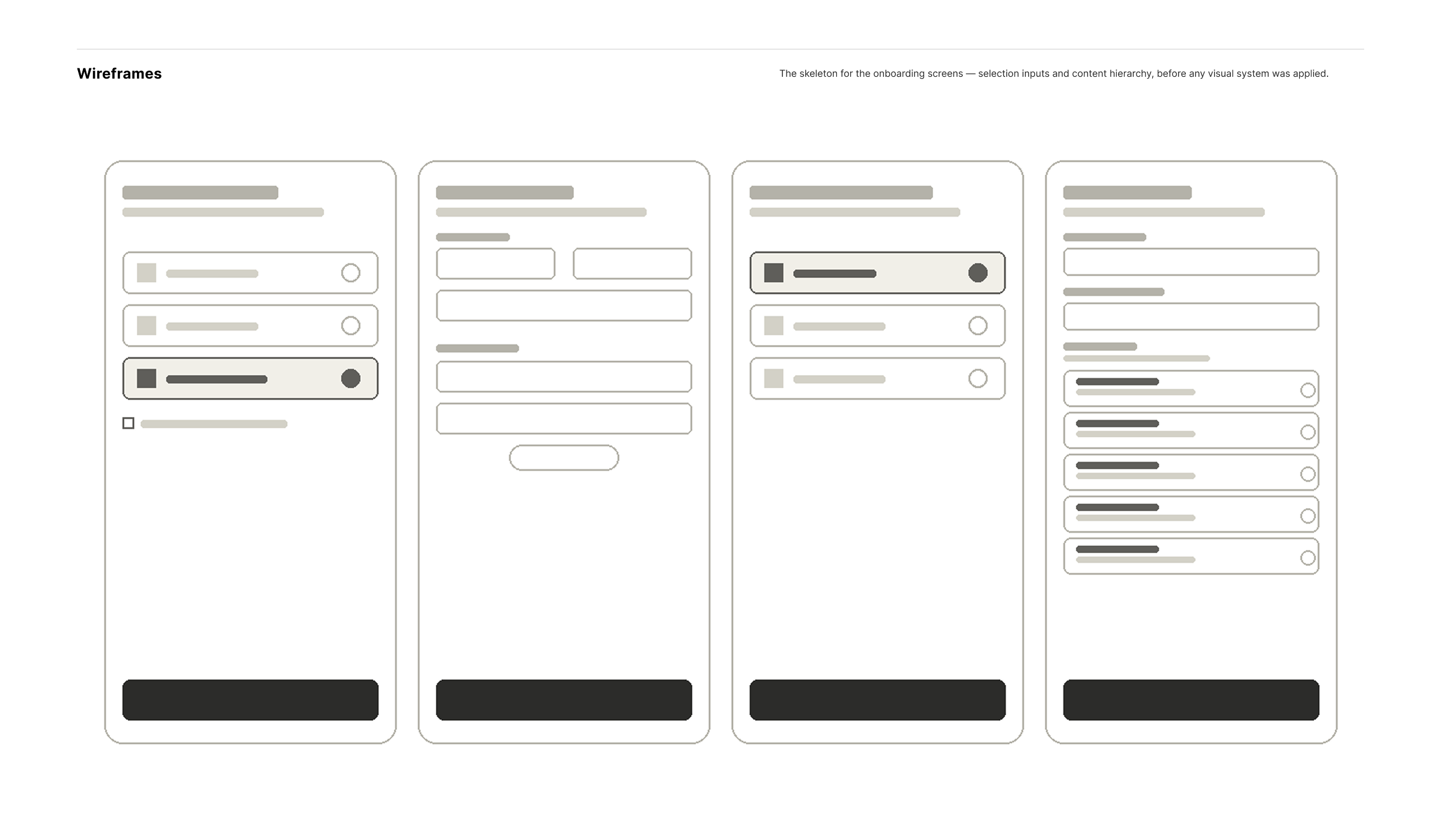 wireframes