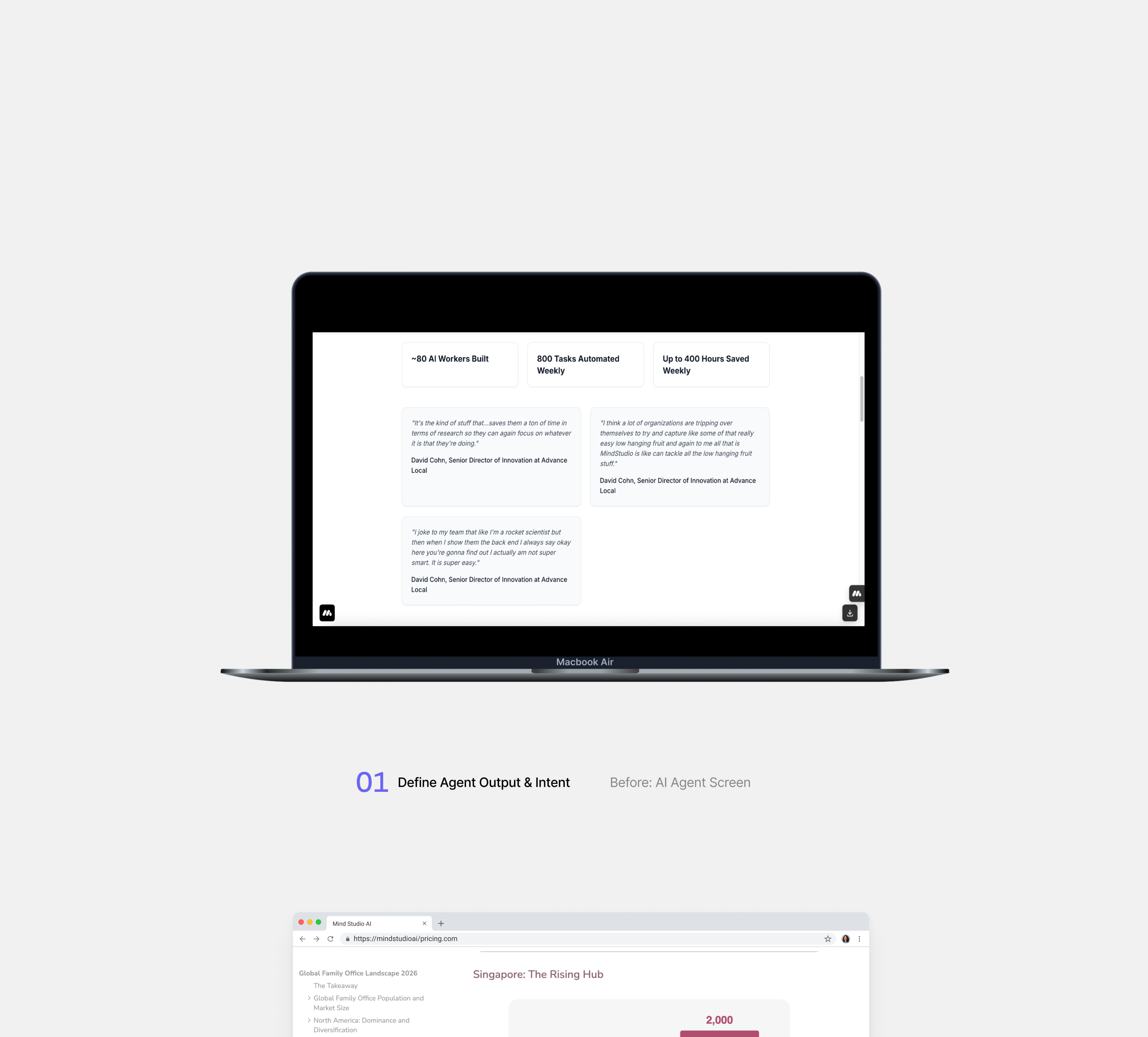 define agent output & input
