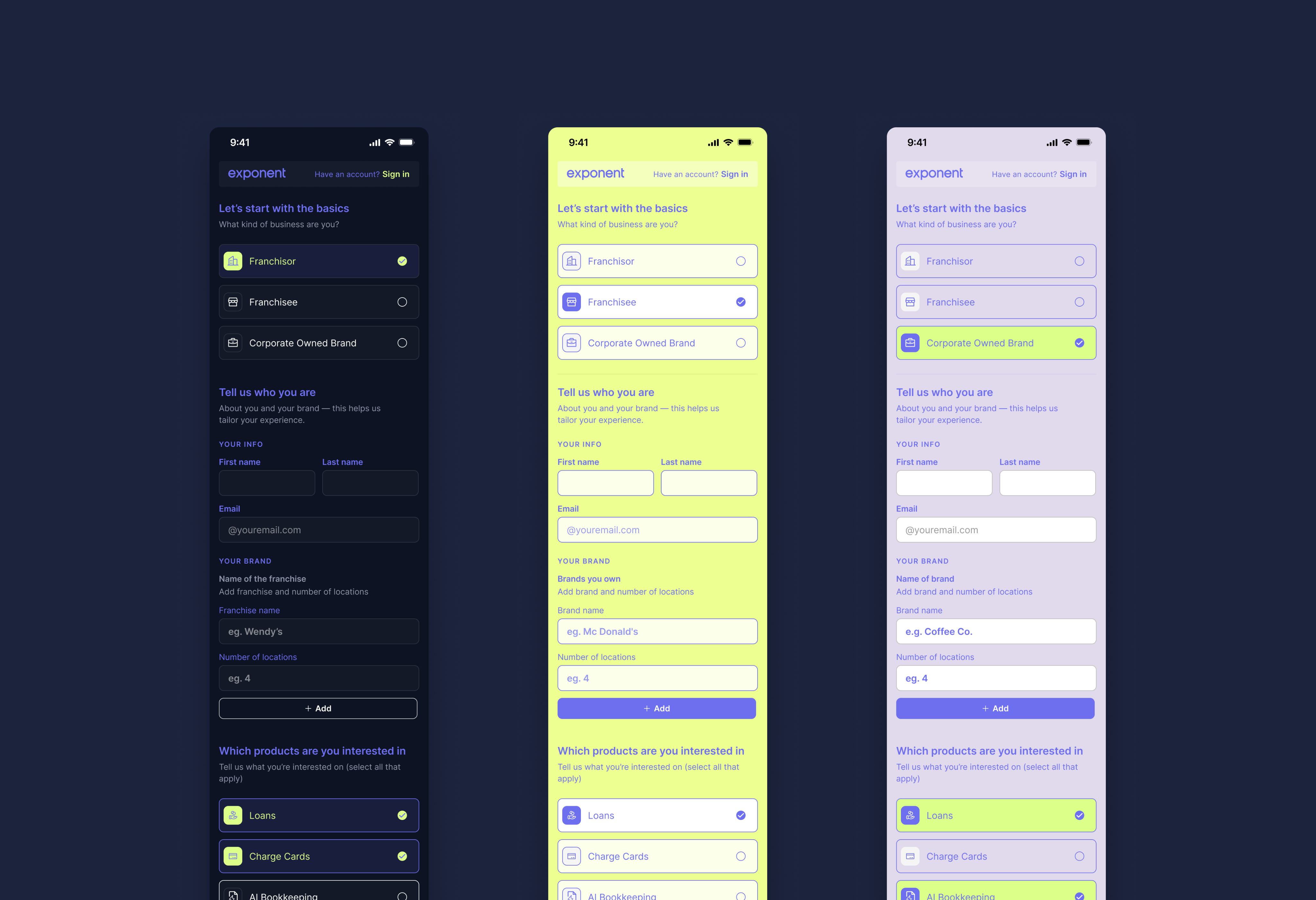 Onboarding user paths