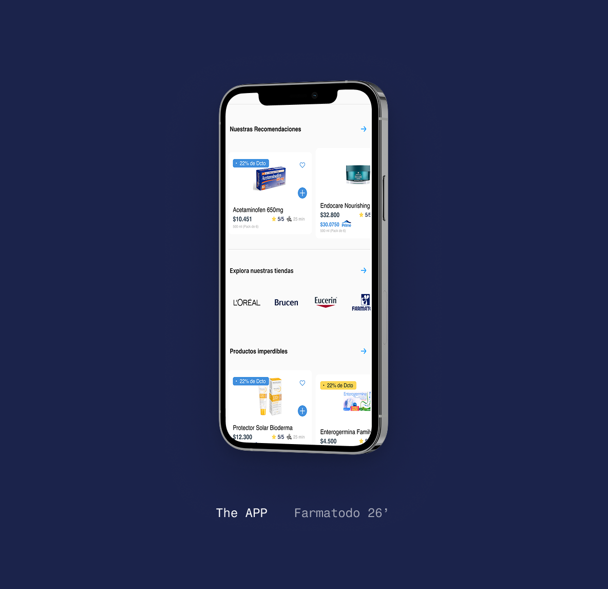 Home app mockup