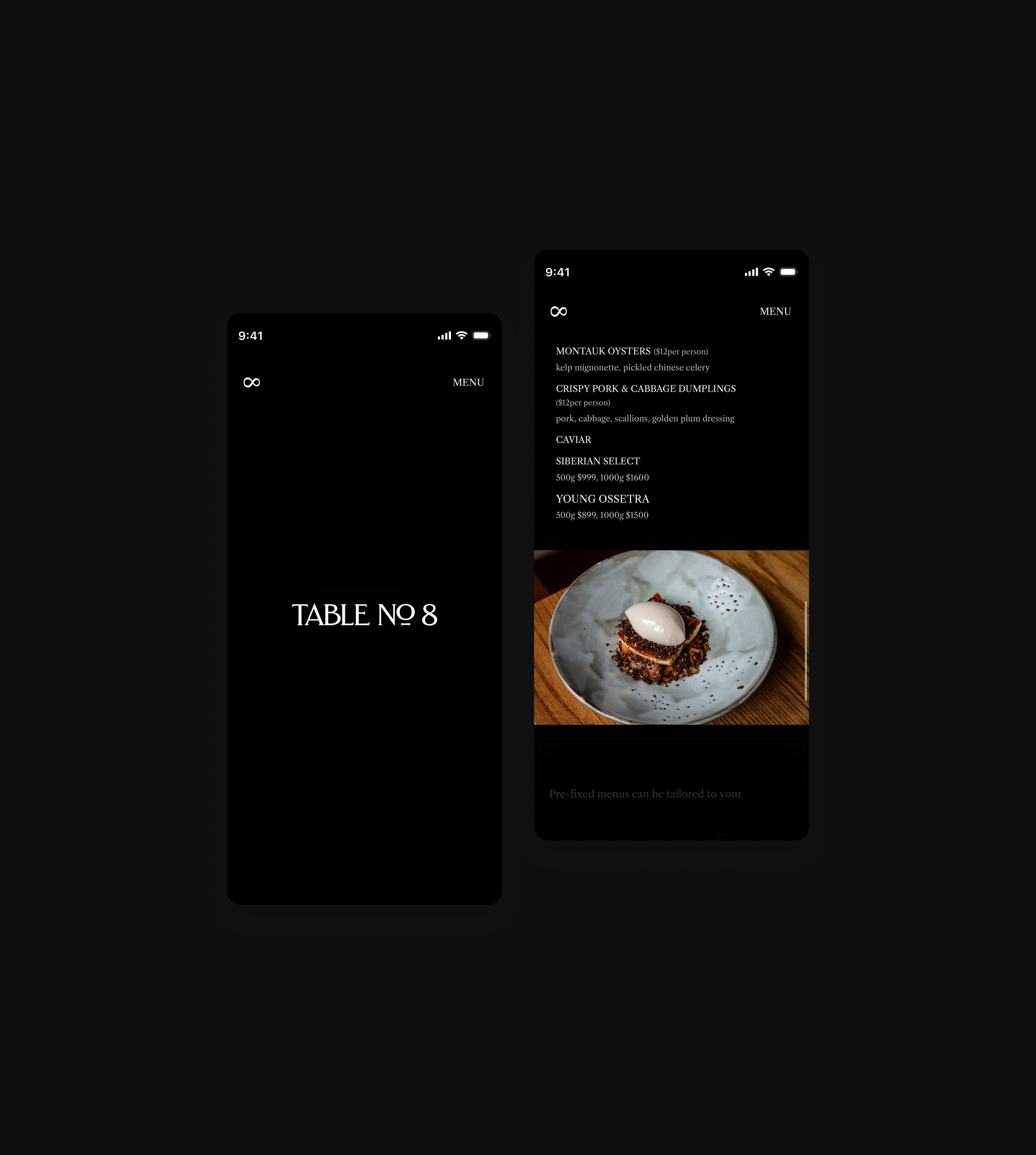 website mockups